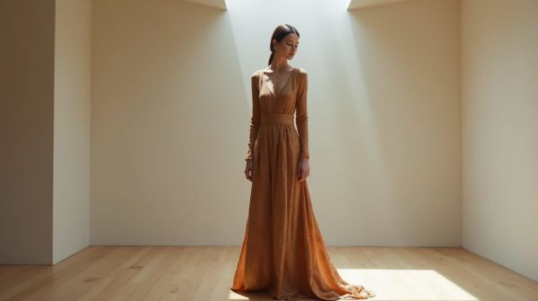 Ne choisissez pas n'importe quelle robe longue à manches longues