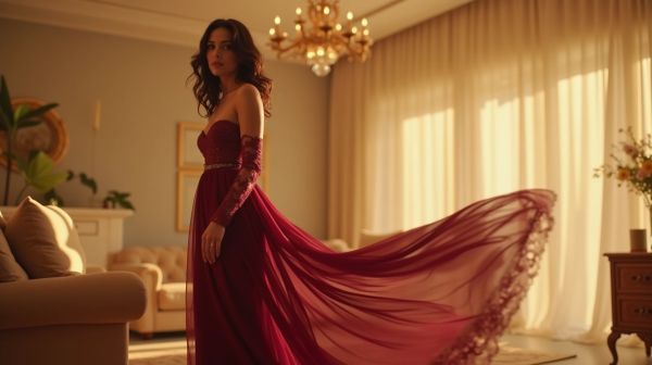 Ne choisissez pas n'importe quelle robe longue à manches longues