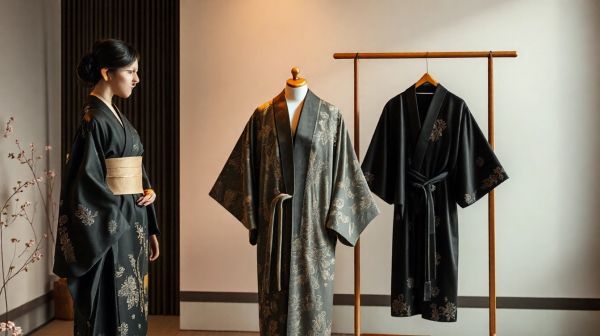 Top 5 vestes kimono noires pour sublimer votre style japonais